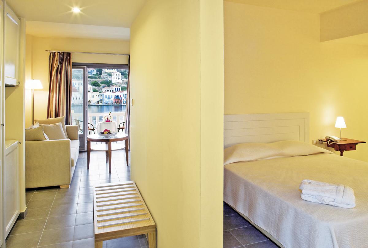 Megisti Hotel Bagian luar foto