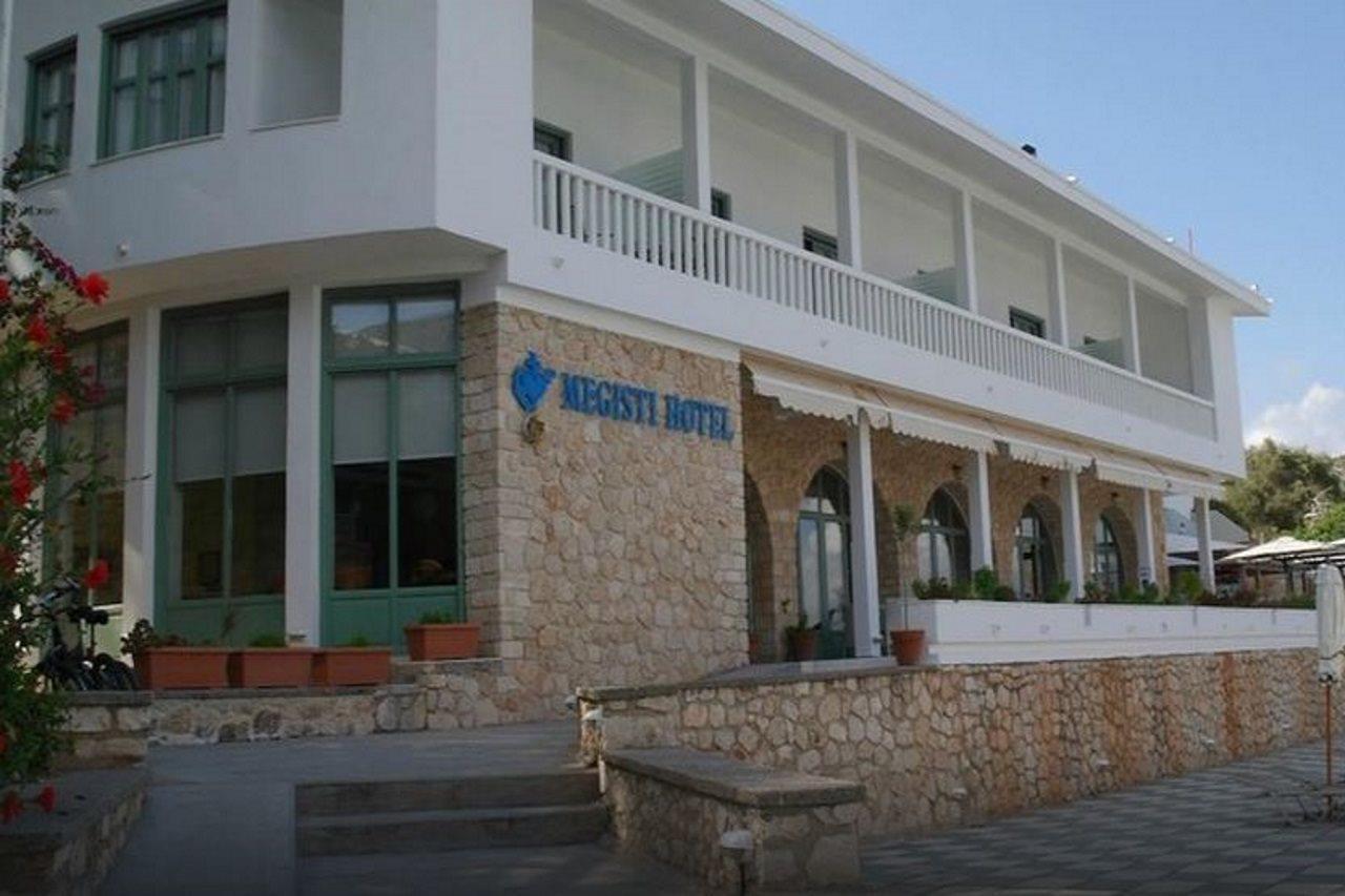 Megisti Hotel Bagian luar foto