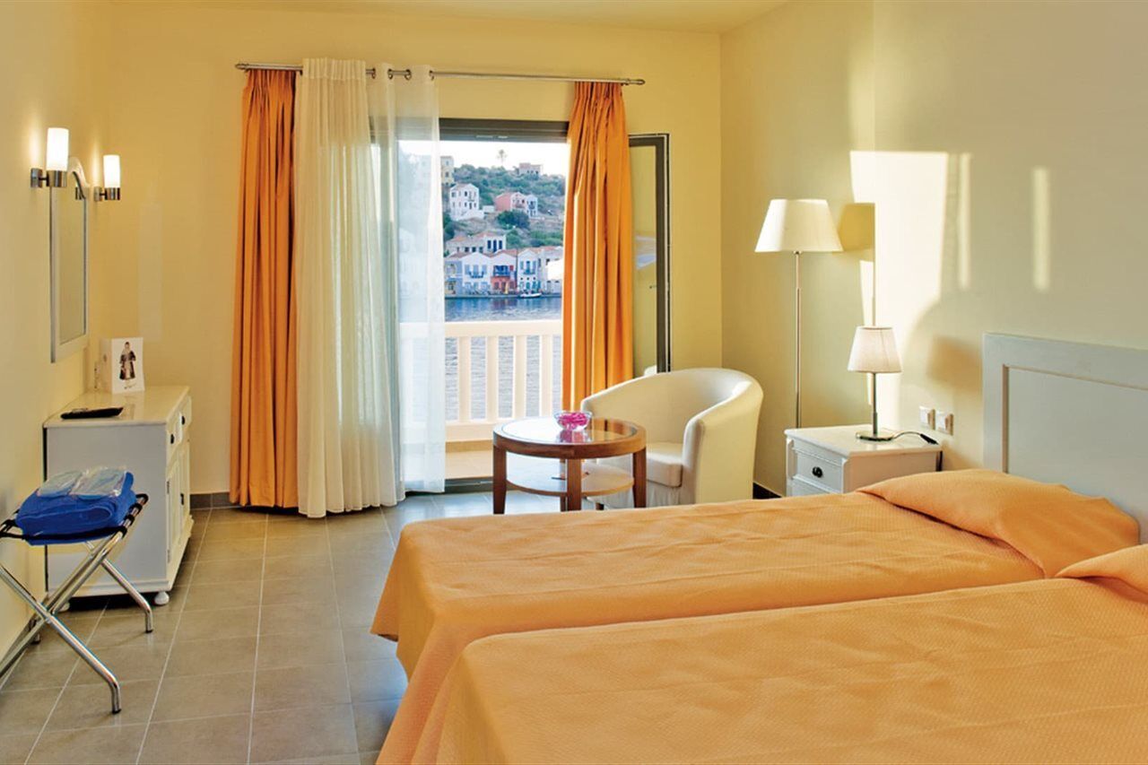 Megisti Hotel Bagian luar foto